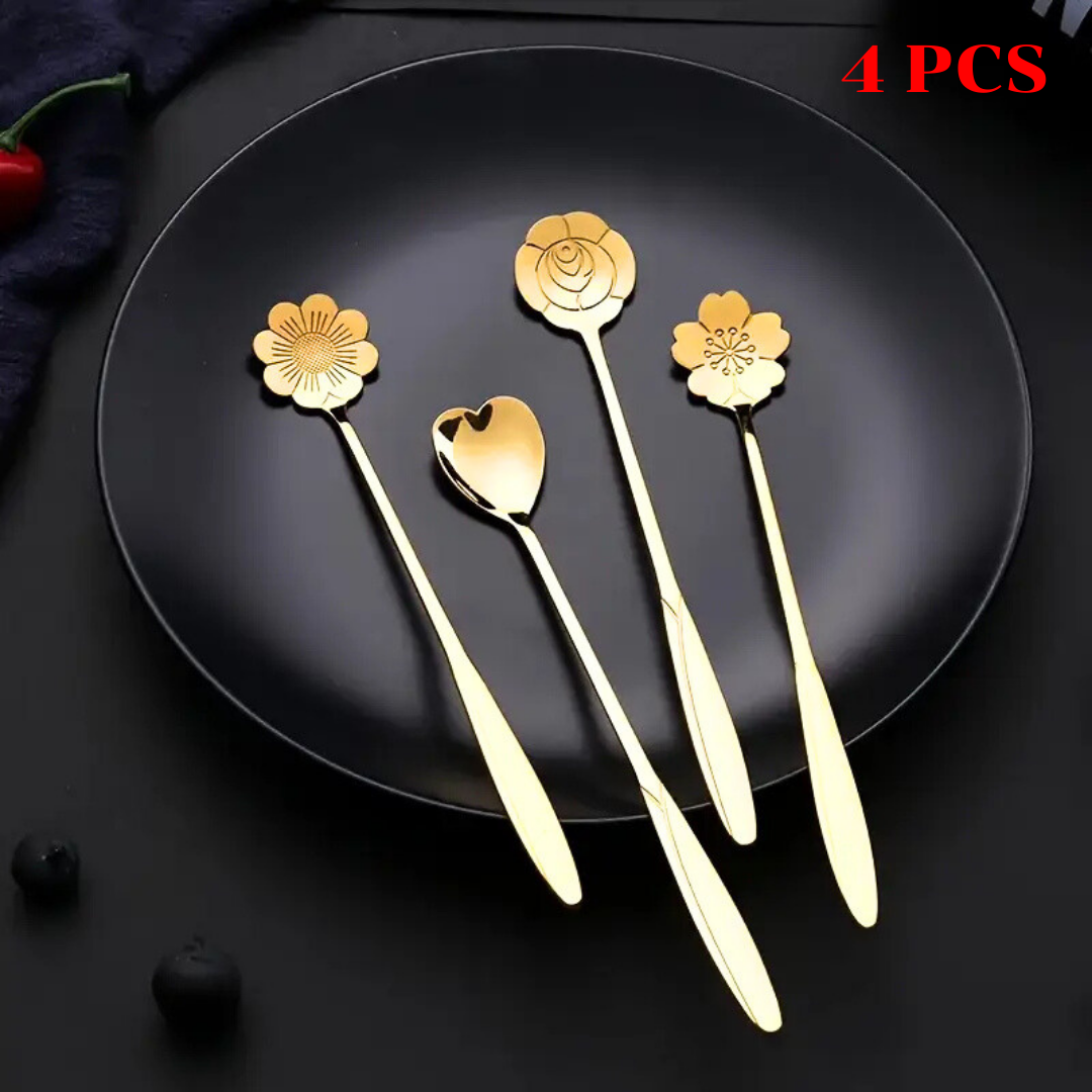 Bloom Teaspoons Set