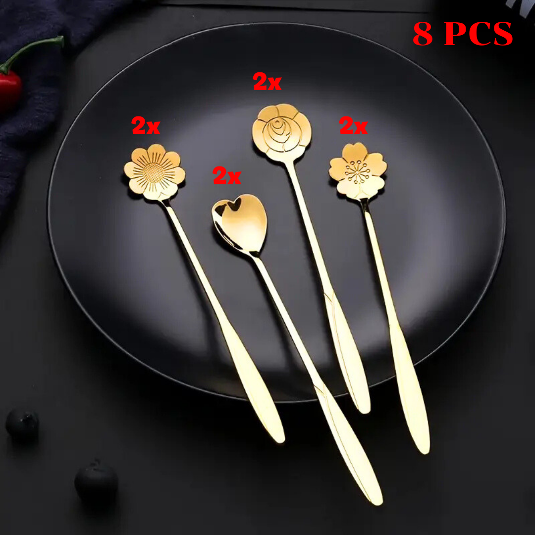 Bloom Teaspoons Set