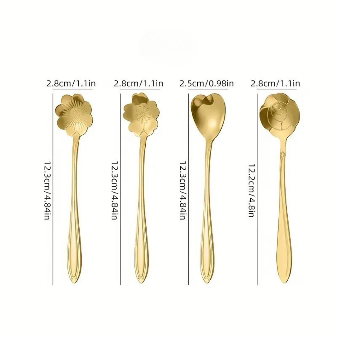 Bloom Teaspoons Set